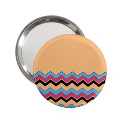 Chevrons Patterns Colorful Stripes 2 25  Handbag Mirrors by BangZart