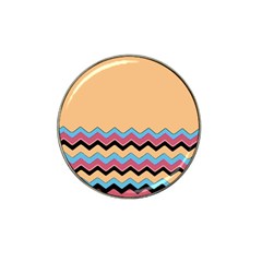 Chevrons Patterns Colorful Stripes Hat Clip Ball Marker (10 Pack) by BangZart