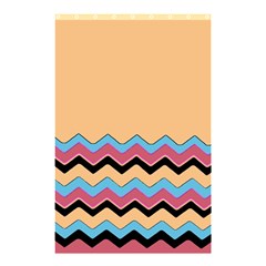 Chevrons Patterns Colorful Stripes Shower Curtain 48  X 72  (small)  by BangZart