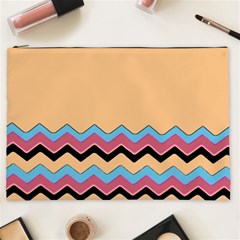 Chevrons Patterns Colorful Stripes Cosmetic Bag (xxl)  by BangZart