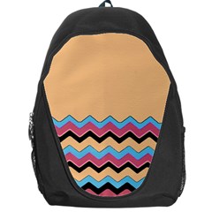 Chevrons Patterns Colorful Stripes Backpack Bag by BangZart