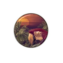 Tropical Style Collage Design Poster Hat Clip Ball Marker (10 Pack) by dflcprints