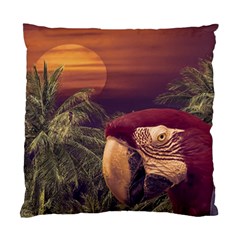 Tropical Style Collage Design Poster Standard Cushion Case (two Sides) by dflcprints