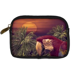 Tropical Style Collage Design Poster Digital Camera Cases by dflcprints