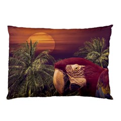 Tropical Style Collage Design Poster Pillow Case (two Sides) by dflcprints