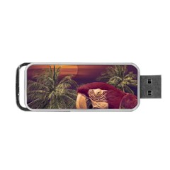 Tropical Style Collage Design Poster Portable Usb Flash (two Sides) by dflcprints