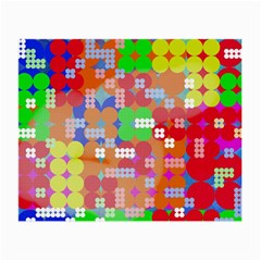 Abstract Polka Dot Pattern Small Glasses Cloth by BangZart