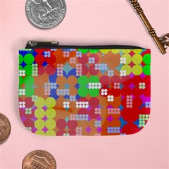 Abstract Polka Dot Pattern Mini Coin Purses by BangZart