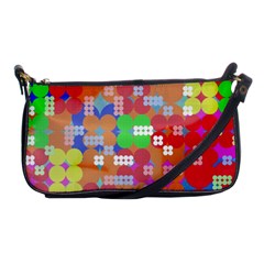 Abstract Polka Dot Pattern Shoulder Clutch Bags by BangZart