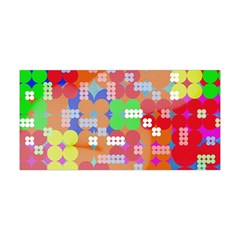 Abstract Polka Dot Pattern Yoga Headband by BangZart