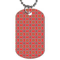 Floral Seamless Pattern Vector Dog Tag (two Sides) by BangZart