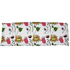 Handmade Pattern With Crazy Flowers Body Pillow Case (dakimakura) by BangZart