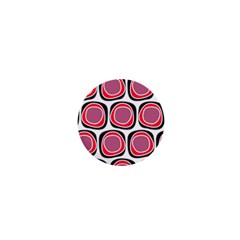 Wheel Stones Pink Pattern Abstract Background 1  Mini Buttons by BangZart