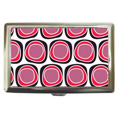 Wheel Stones Pink Pattern Abstract Background Cigarette Money Cases by BangZart