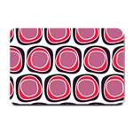 Wheel Stones Pink Pattern Abstract Background Small Doormat  24 x16  Door Mat