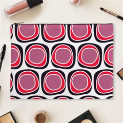 Wheel Stones Pink Pattern Abstract Background Cosmetic Bag (xl) by BangZart