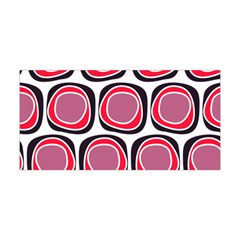 Wheel Stones Pink Pattern Abstract Background Yoga Headband by BangZart