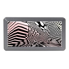 Abstract Fauna Pattern When Zebra And Giraffe Melt Together Memory Card Reader (mini) by BangZart