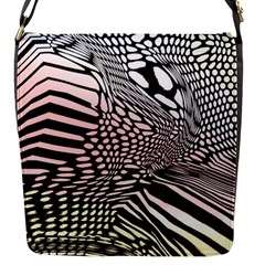 Abstract Fauna Pattern When Zebra And Giraffe Melt Together Flap Messenger Bag (s) by BangZart