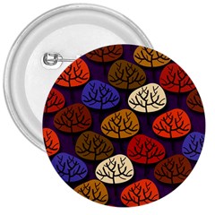 Colorful Trees Background Pattern 3  Buttons by BangZart