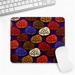 Colorful Trees Background Pattern Large Mousepads by BangZart