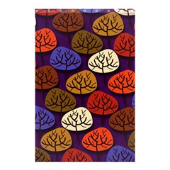 Colorful Trees Background Pattern Shower Curtain 48  X 72  (small)  by BangZart