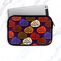 Colorful Trees Background Pattern Apple Ipad Mini Zipper Cases by BangZart