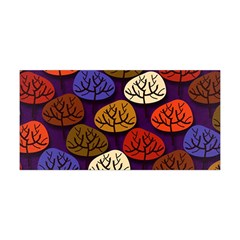 Colorful Trees Background Pattern Yoga Headband