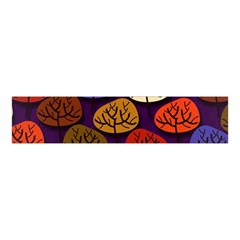 Colorful Trees Background Pattern Velvet Scrunchie by BangZart