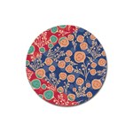 Floral Seamless Pattern Vector Texture Magnet 3  (Round) Front