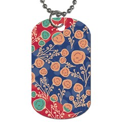 Floral Seamless Pattern Vector Texture Dog Tag (one Side) by BangZart