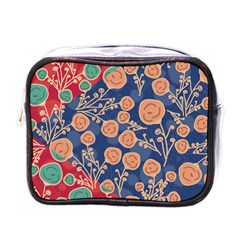 Floral Seamless Pattern Vector Texture Mini Toiletries Bags by BangZart