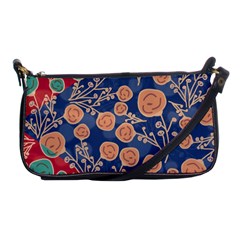 Floral Seamless Pattern Vector Texture Shoulder Clutch Bags