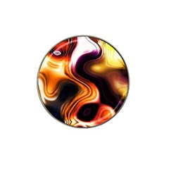 Colourful Abstract Background Design Hat Clip Ball Marker (4 Pack) by BangZart