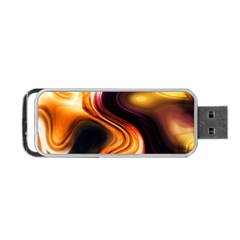 Colourful Abstract Background Design Portable Usb Flash (one Side) by BangZart