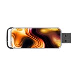 Colourful Abstract Background Design Portable USB Flash (One Side) Front