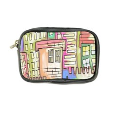 A Village Drawn In A Doodle Style Coin Purse by BangZart