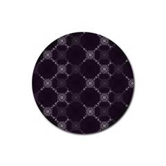 Abstract Seamless Pattern Background Rubber Coaster (round)  by BangZart