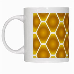 Snake Abstract Pattern White Mugs by BangZart