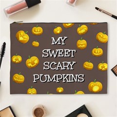 Hallowen My Sweet Scary Pumkins Cosmetic Bag (xl) by BangZart