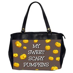 Hallowen My Sweet Scary Pumkins Office Handbags (2 Sides)  by BangZart