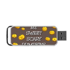 Hallowen My Sweet Scary Pumkins Portable Usb Flash (one Side) by BangZart