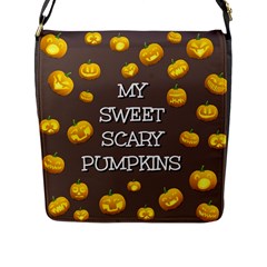 Hallowen My Sweet Scary Pumkins Flap Messenger Bag (l)  by BangZart