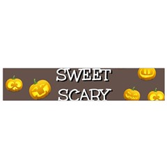 Hallowen My Sweet Scary Pumkins Flano Scarf (small) by BangZart