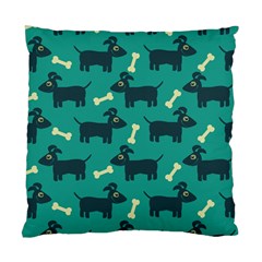 Happy Dogs Animals Pattern Standard Cushion Case (two Sides)