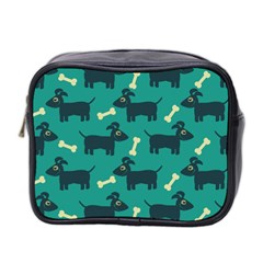 Happy Dogs Animals Pattern Mini Toiletries Bag 2-side by BangZart