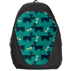 Happy Dogs Animals Pattern Backpack Bag by BangZart