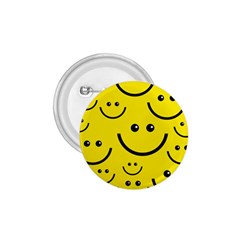 Digitally Created Yellow Happy Smile  Face Wallpaper 1 75  Buttons by BangZart