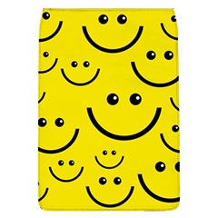 Digitally Created Yellow Happy Smile  Face Wallpaper Flap Covers (l)  by BangZart