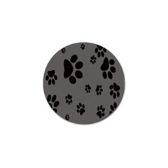 Dog Foodprint Paw Prints Seamless Background And Pattern Golf Ball Marker (4 Pack) by BangZart